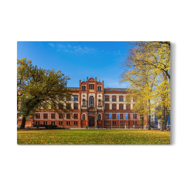 Galerie-Print "Universität in Rostock im Herbst" 30x20 cm artboxONE