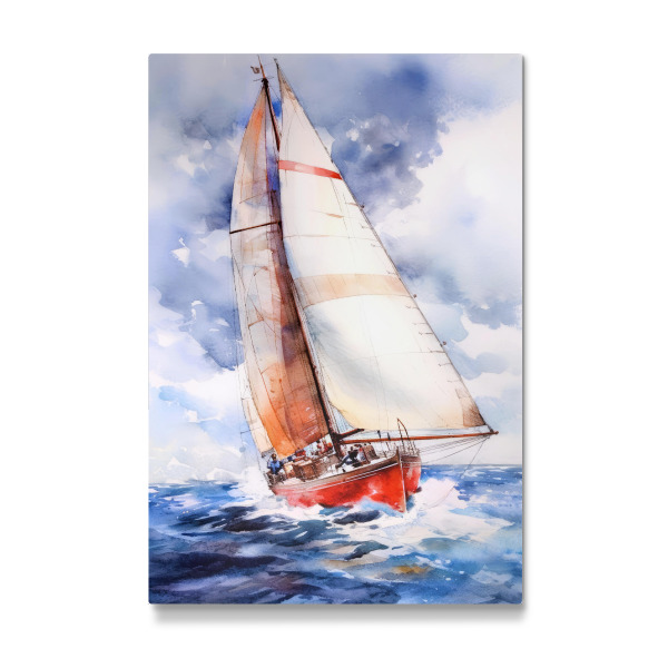 Galerie-Print "Segelboote Sportkunst F" 30x20 cm artboxONE