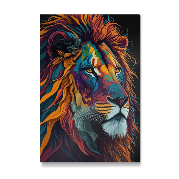 Galerie-Print "Lion colorful" 30x20 cm artboxONE