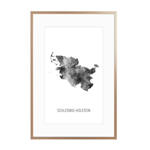 Landeskarte Schleswig-Holstein BW