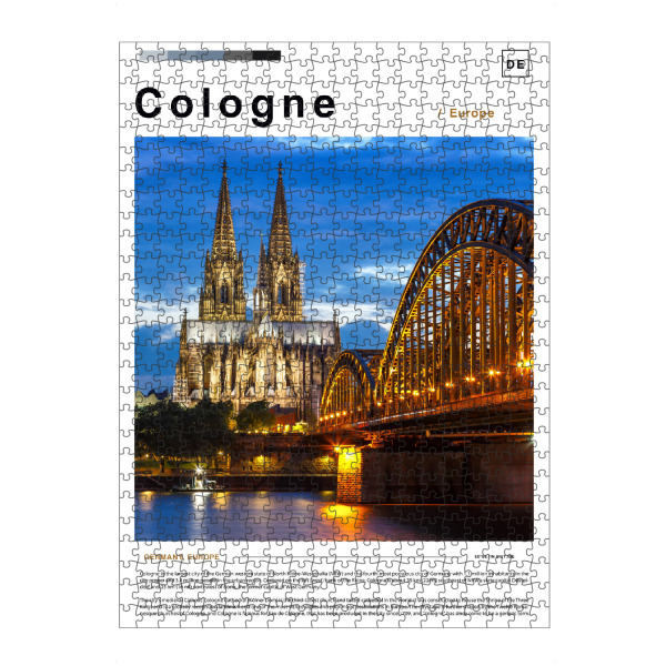 artboxONE Puzzle "Kölner Zeitungsseite" artboxONE - Städte,Architektur