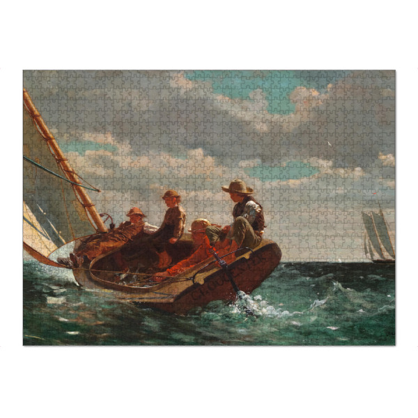 Puzzle Ravensburger "Aufatmen" artboxONE - Reise,Menschen,Reise / Strand und Meer