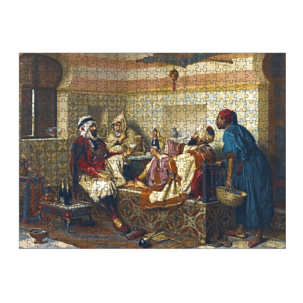 Puzzle Ravensburger "Eine Feier" artboxONE - Reise,Menschen,Für Mama,Für Papa,Männer