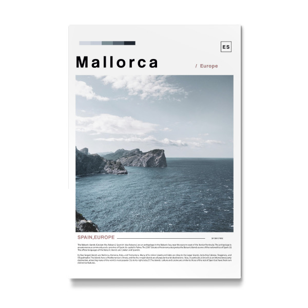 Galerie-Print "Cover der Zeitung „Mallorca“" 30x20 cm artboxONE