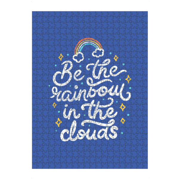 artboxONE Puzzle "Sei ein Regenbogen in den Wolken" artboxONE - Natur,Menschen