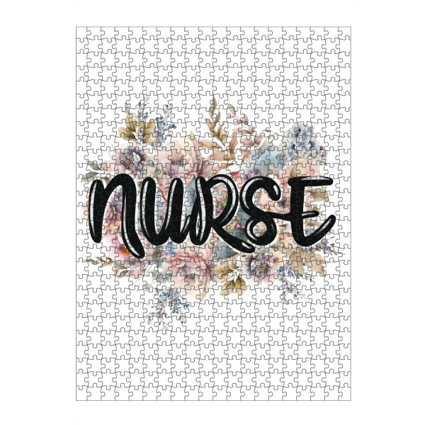 artboxONE Puzzle "Krankenschwesterblumen" artboxONE - Floral,Buchstaben,Für Mama,Festivals,Lustig
