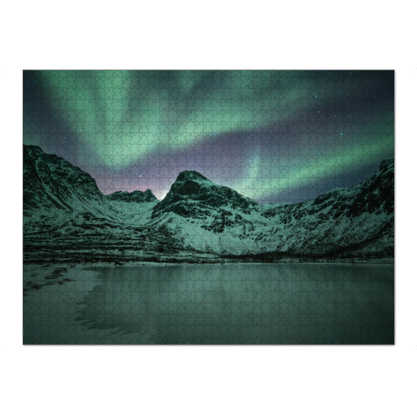 Puzzle Ravensburger "Nordlichtshow" artboxONE - Natur,Galaxy