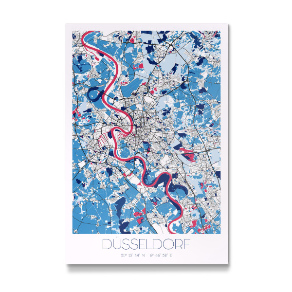 Galerie-Print "Düsseldorfer City" 30x20 cm artboxONE