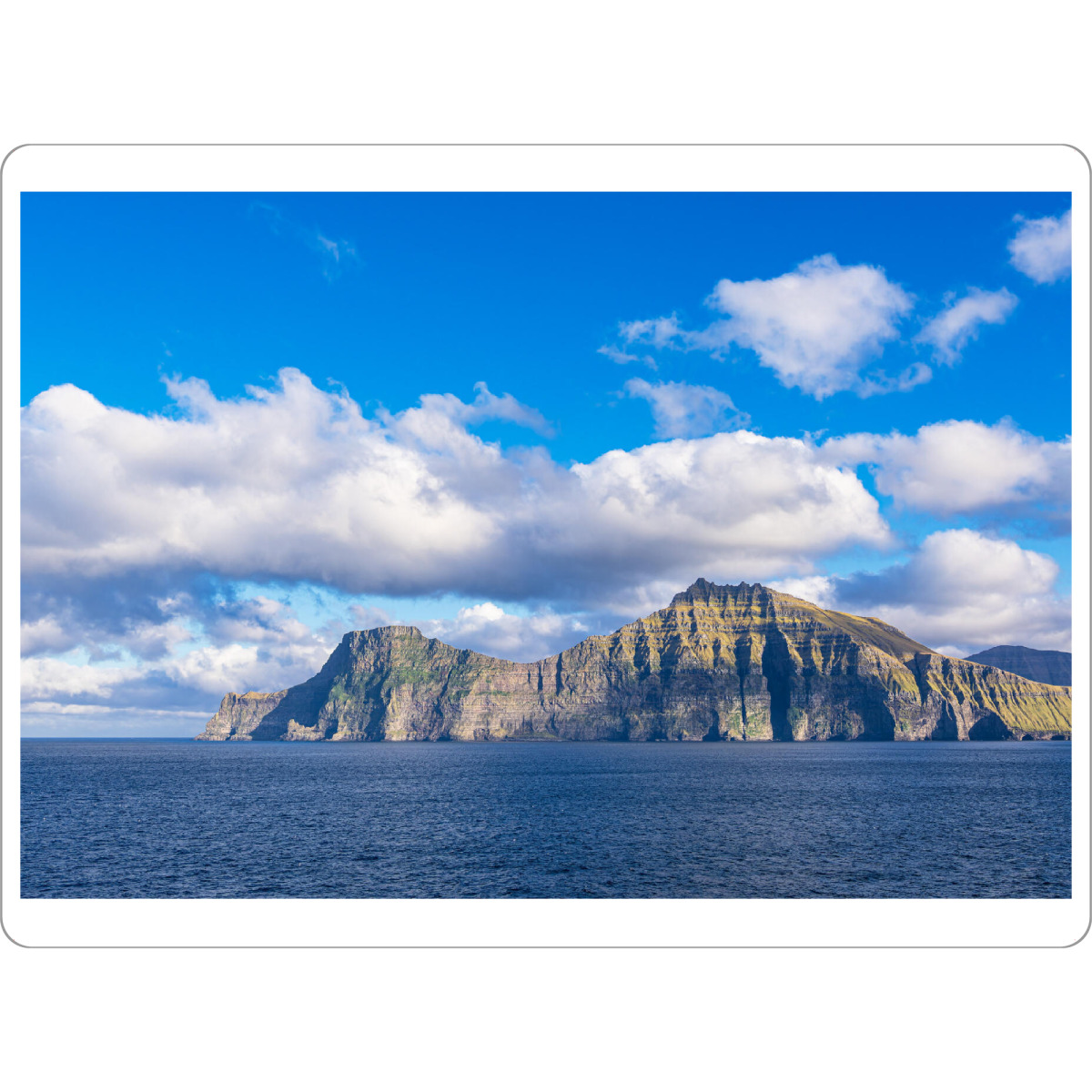 Tischset "Wolken, Atlantik, Felsen," artboxONE - Natur,Reise,Reise / Strand und Meer,Reise / Länder