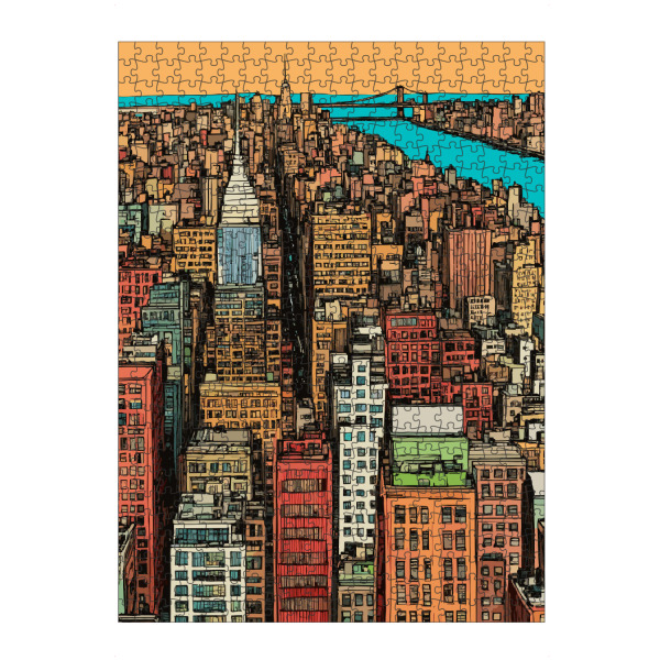 artboxONE Puzzle "New York City sketch" artboxONE - Städte,Städte / New York,Architektur