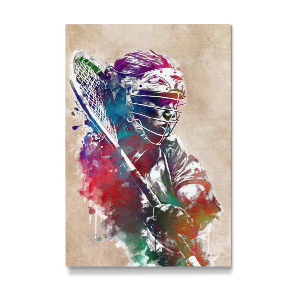 Galerie-Print "Lacrosse-Sportkunst D" 30x20 cm artboxONE