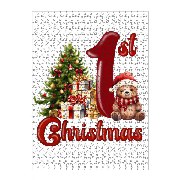 artboxONE Puzzle "Mein 1. Weihnachten" artboxONE - Für Kinder,Weihnachten,Lustig