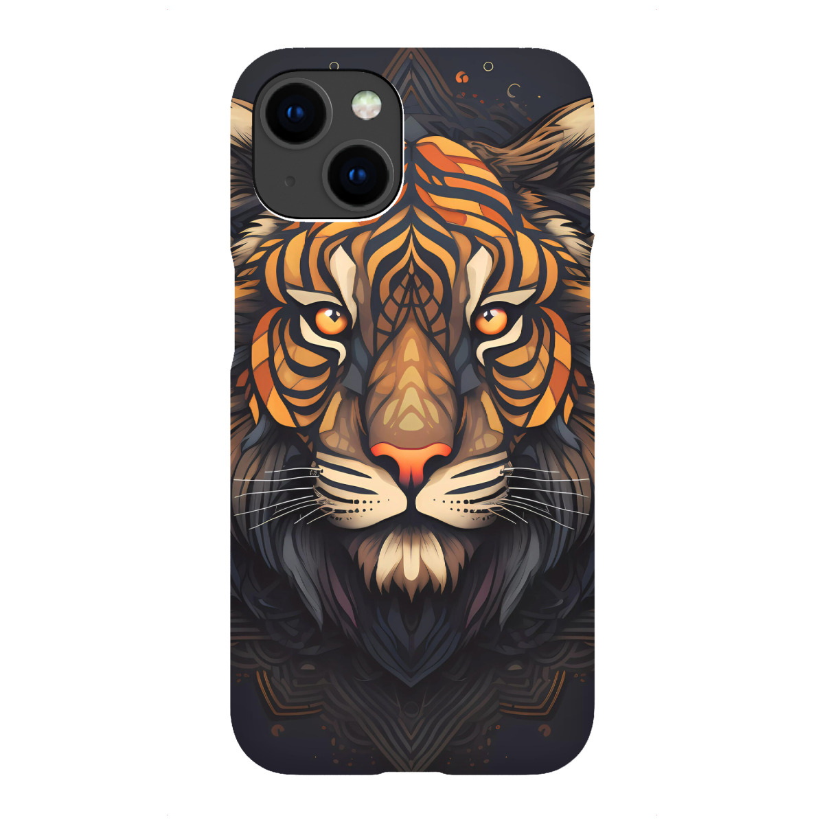 iPhone "Mandala - Tiger Portrait" Premium-Case Handyhülle artboxONE