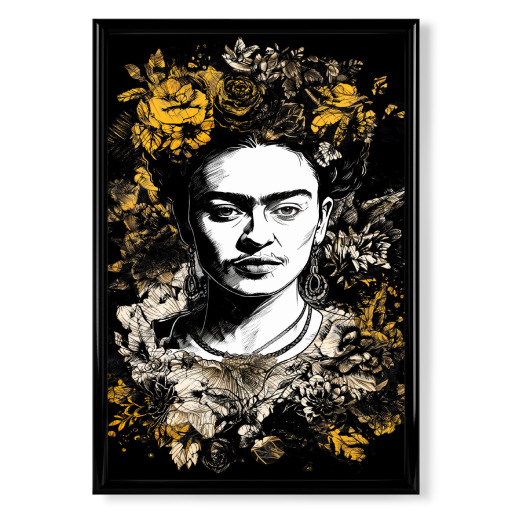 Lady Frida und Blumen