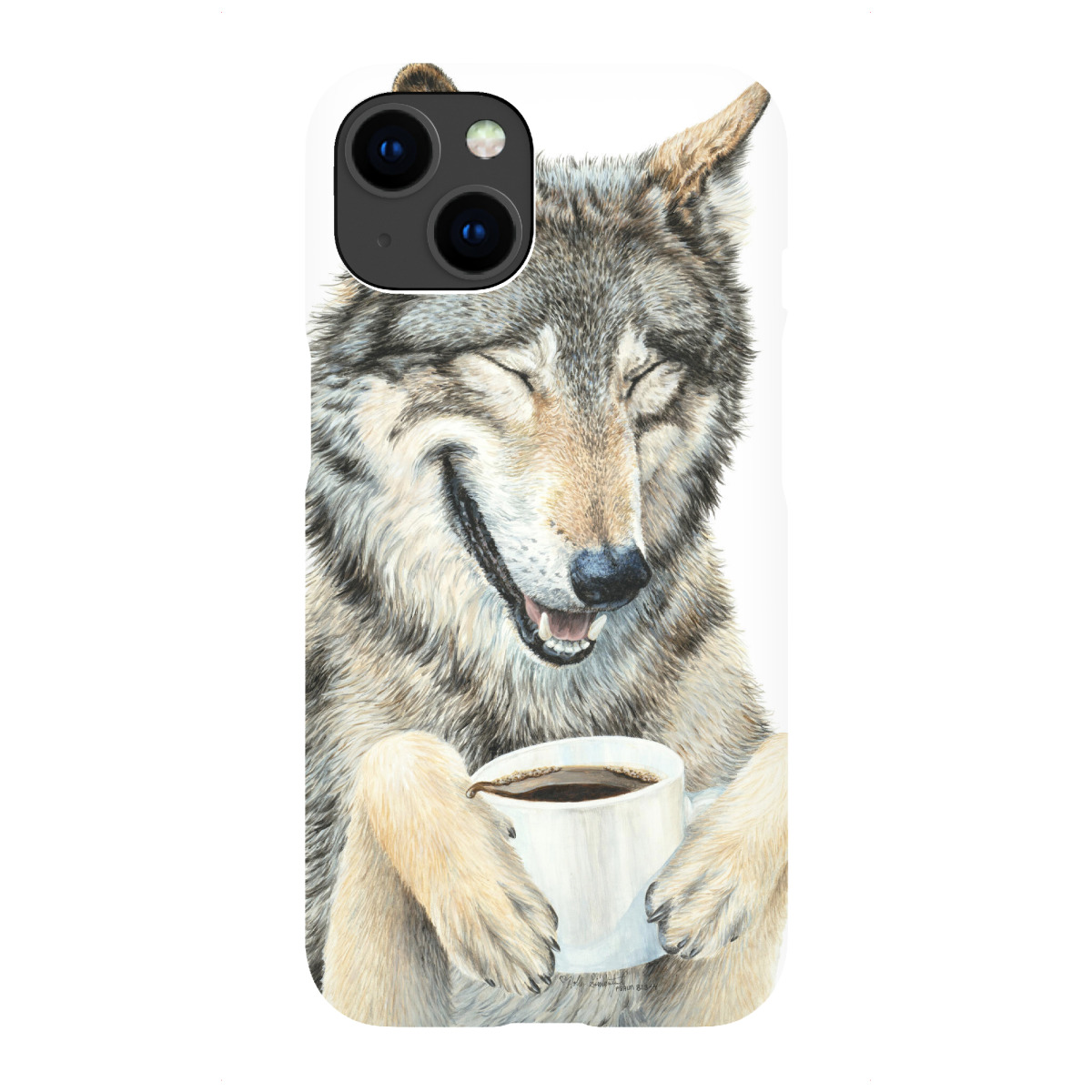 "Kaffee im Mondlicht"für iPhone - Premium-Case Handyhülle artboxONE