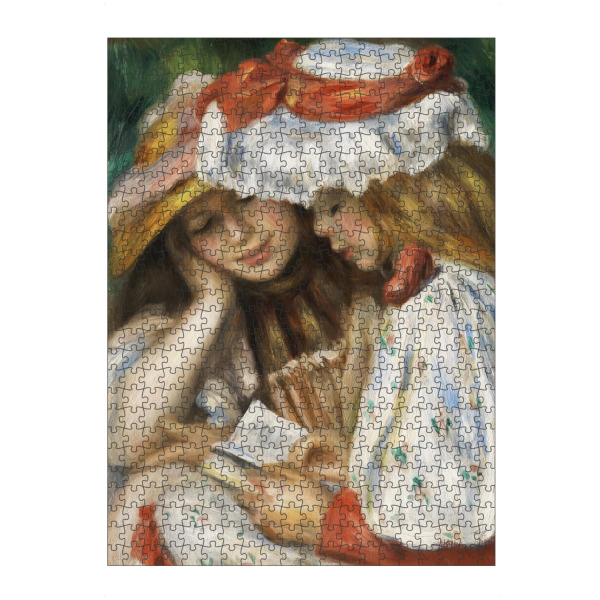 artboxONE Puzzle "Zwei Mädchen lesen" artboxONE - Für Kinder,Menschen,Liebe,Für Mama,Für Papa