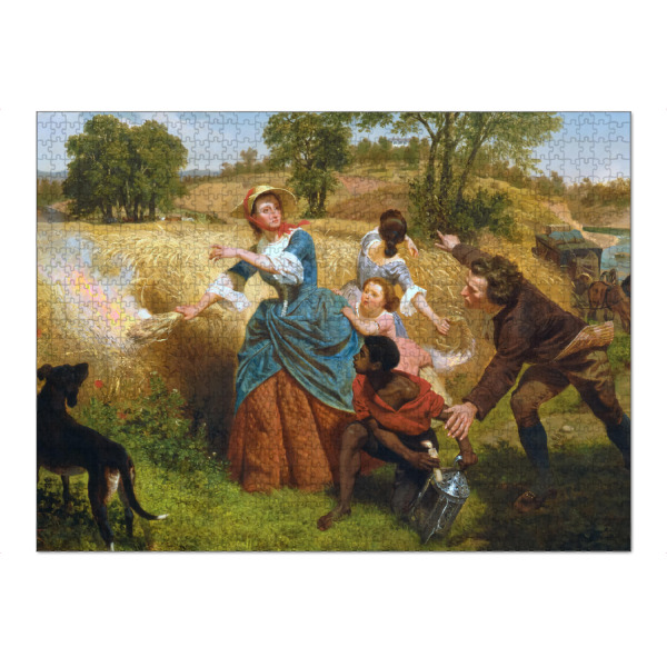 Puzzle Ravensburger "Der Ansatz der Briten" artboxONE - Menschen