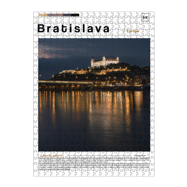 Puzzle Ravensburger "Cover der Bratislavaer Zeitung" artboxONE - Städte,Architektur