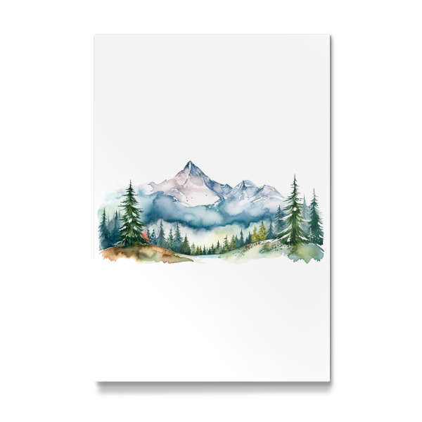 Galerie-Print "Aquarellberge" 30x20 cm artboxONE