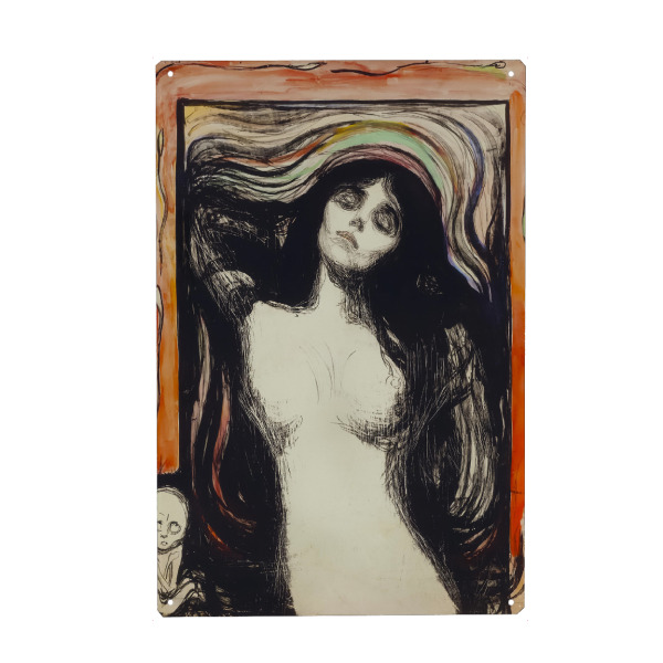 Holzbild "Dame Madonna" artboxONE - Menschen,Liebe,Für Mama,Für Papa