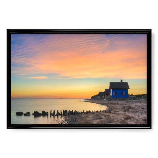 Häuser am Meer in Heiligenhafen