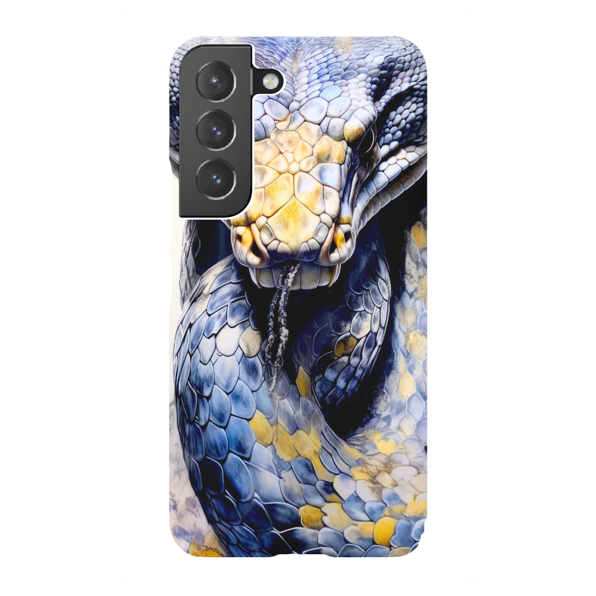 "Schlangentierkunst A"für Samsung Galaxy - Premium-Case Handyhülle artboxONE