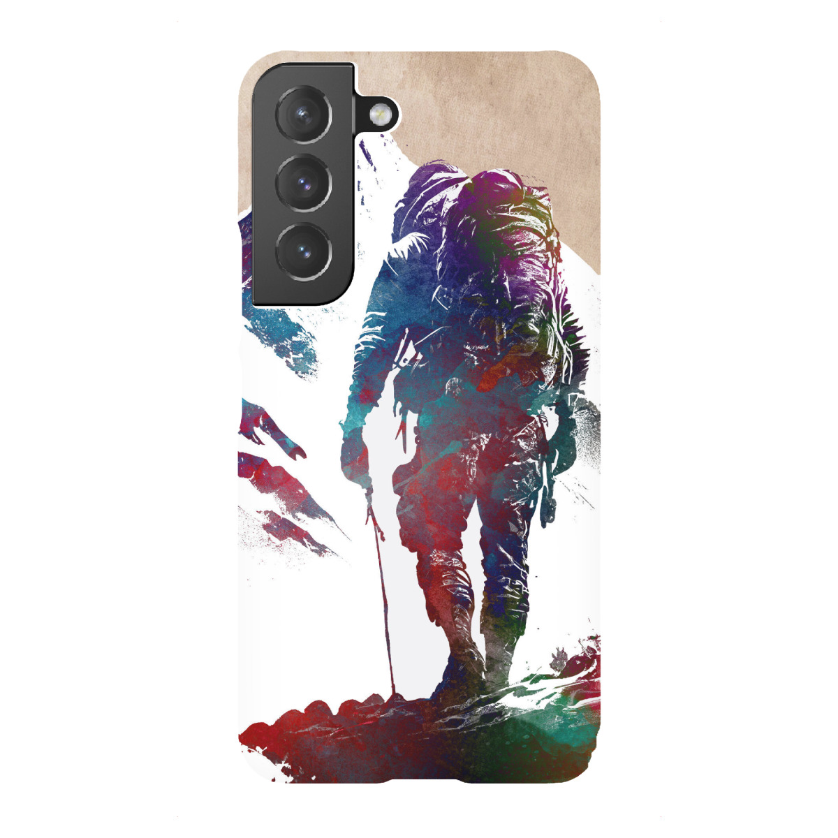 "Klettersport Kunst A"für Samsung Galaxy - Premium-Case Handyhülle artboxONE