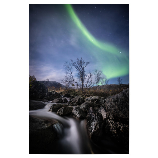 Poster "Norwegen Polarlicht" artboxONE - Natur,Reise