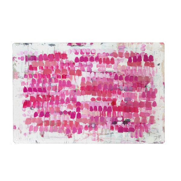 Metall Poster "Tove Höglund - Strawberrycake" artboxONE - Abstrakt