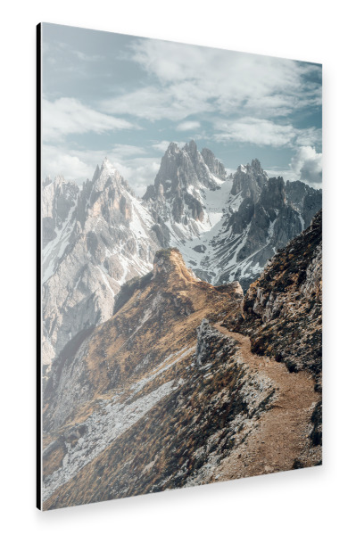 Alu-Dibond "Cadinini di Misurina" 30x20 cm artboxONE