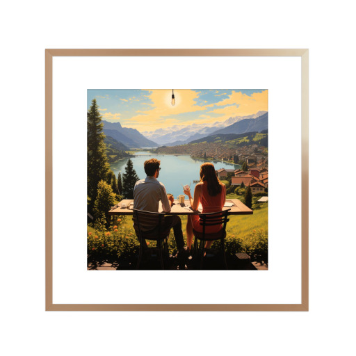 COFFEE IN THE SWISS MOUNTAINS