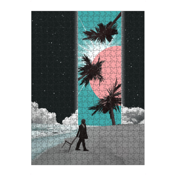 artboxONE Puzzle "Leaving" artboxONE - Natur,Abstrakt,Menschen,Fiktion,Galaxy
