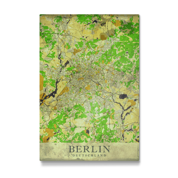 Galerie-Print "Berlin Vintage City Map" 30x20 cm artboxONE