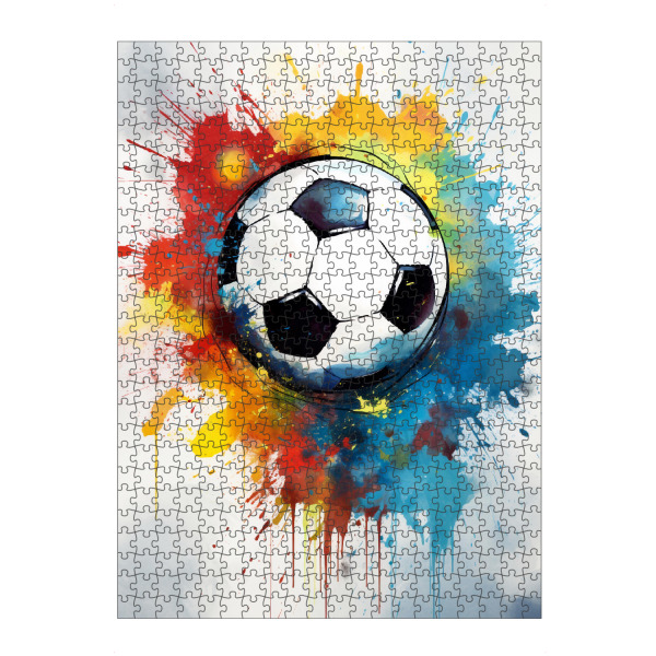 artboxONE Puzzle "Football Watercolor Ball (matart)" artboxONE - Sport,Sport / Fußball