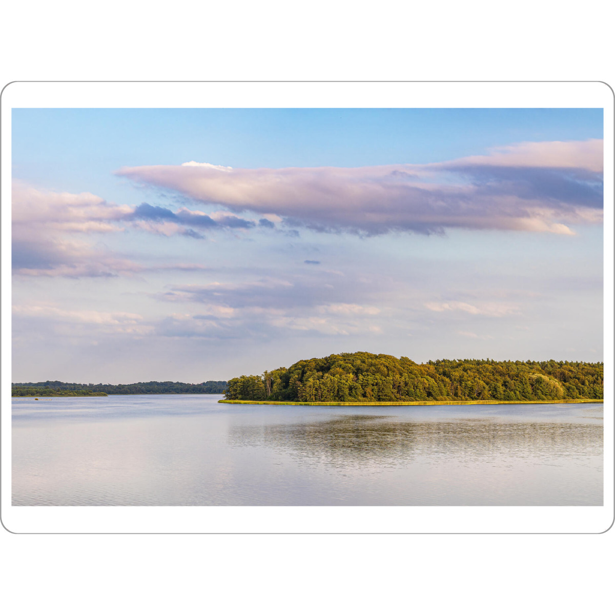 Tischset "See, Wolken, Wald" artboxONE - Natur,Reise