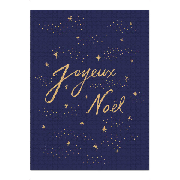 Puzzle Ravensburger "Joyeux Noel Weihnachten" artboxONE - Typografie,Weihnachten