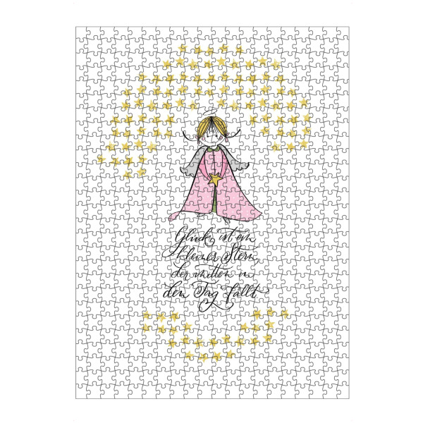 Puzzle Ravensburger "Glück ist ein kleiner Stern" artboxONE - Weihnachten