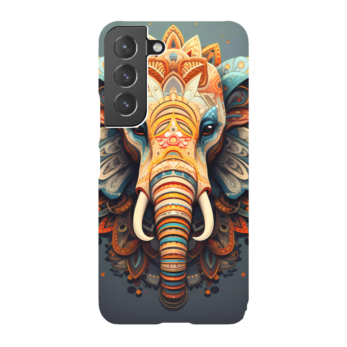 "Mandala Tiere Elefant 3"für Samsung Galaxy - Premium-Case Handyhülle artboxONE