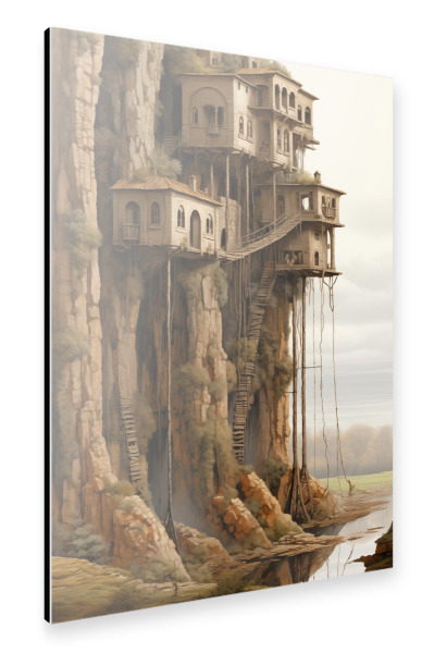 Alu-Dibond "Architektur in der Natur" 75x50 cm artboxONE