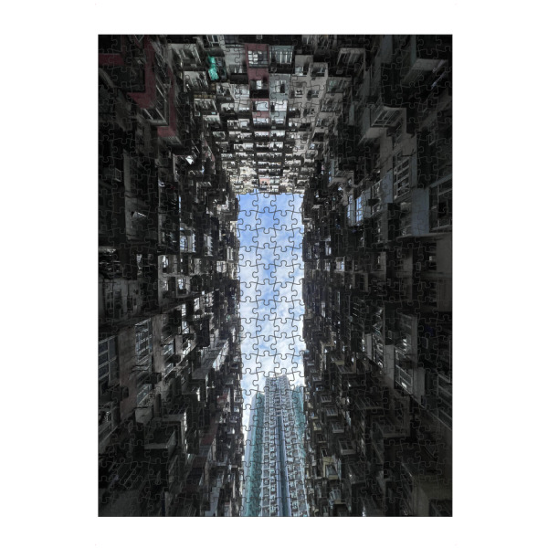 Puzzle Ravensburger "Kunst aus Hongkong" artboxONE - Städte,Reise,Architektur,Geometrie,Reise / Asien