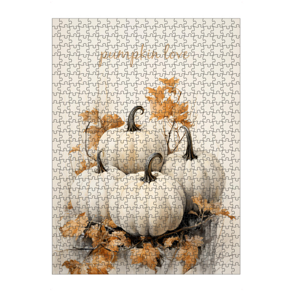 artboxONE Puzzle "Kürbis Liebe" artboxONE - Natur,Abstrakt,Essen & Trinken / Obst & Gemüse