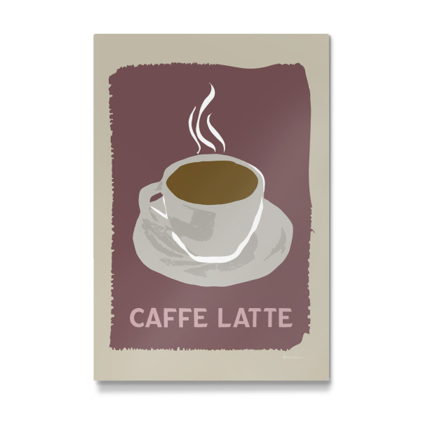 Galerie-Print "Moderner Kaffee - Caffe Latte" 30x20 cm artboxONE