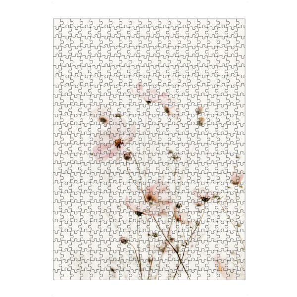 artboxONE Puzzle "Frühlings Cosmea Creme und Rosa" artboxONE - Natur,Floral,Buchstaben / C,Für Mama