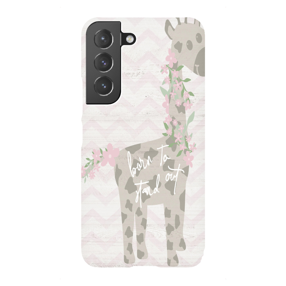 Samsung Galaxy "Eine Blumengiraffe" Premium-Case Handyhülle artboxONE