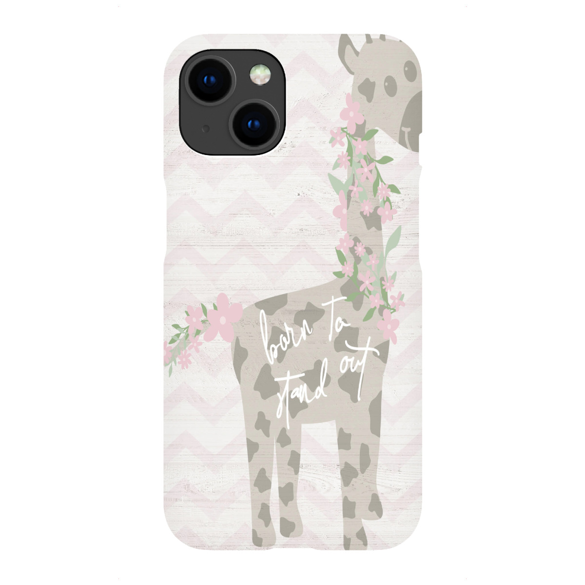 iPhone "Eine Blumengiraffe" Premium-Case Handyhülle artboxONE