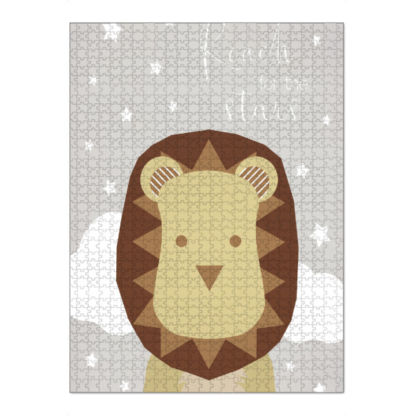 Puzzle Ravensburger "Sterne Löwe" artboxONE - Typografie,Für Kinder,Tiere - Löwe,Sterne,Kinder,Kinder - Bild löwe