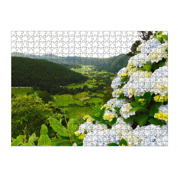 Puzzle Ravensburger "Landschaft der Azoren" artboxONE - Natur,Reise,Floral,Reise / Länder