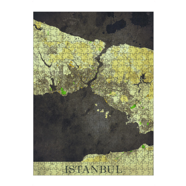 artboxONE Puzzle "Istanbul Vintage City Map" artboxONE - Städte / Istanbul,Kartografie