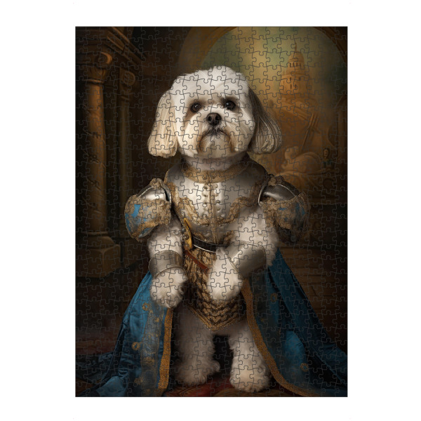 artboxONE Puzzle "Shih Tzu-Ritter" artboxONE - Tiere,Lustig