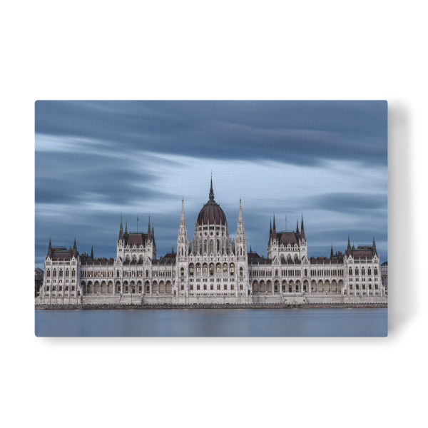 Leinwandbild "Das ungarische Parlament" artboxONE - Reise,Architektur,Städte / Budapest - Budapest,Parlament,Ungarn,Donau,Buda,Pest